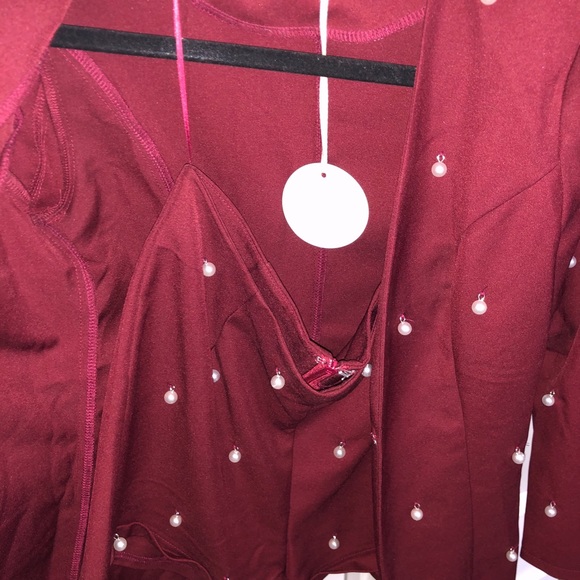 NWT suit blazer shorts set - Picture 2 of 3